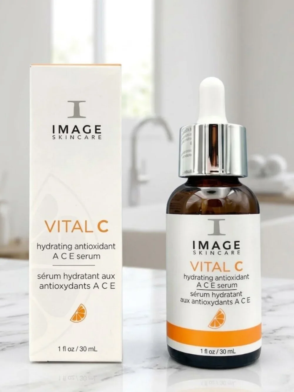 Image Skincare Vital C Hydrating Antioxidant A C E Serum 1 oz 30ml New Sealed